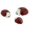 Offord & Sons | Saturno Silver enamelled Ladybirds