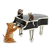Saturno piano with cat and mice