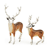 Offord & Sons | Saturno Silver Enamelled Deer Stag