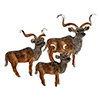 Offord & Sons | Saturno silver and enamelled Kudu