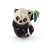 Offord & Sons | Saturno Silver Enamelled Panda