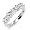 Offord & Sons | Platinum Five Stone Diamond Ring 1.25ct