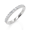 Offord & Sons | Platinum Thirteen Stone Brilliant Cut Diamond Ring