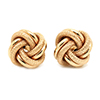 Offord & Sons | Pre-owned 9ct knot stud earrings