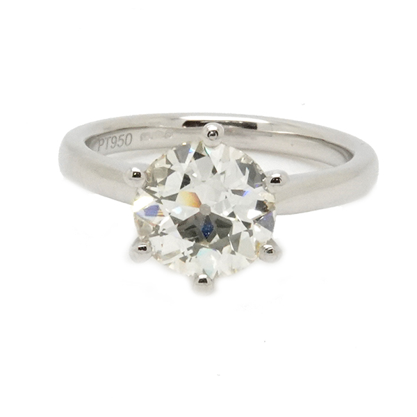Offord & Sons | Pre-owned diamond solitaire ring 2.09ct